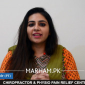 Ms. Myda Tahir Physiotherapist Lahore